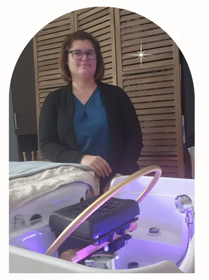 Portrait de Céline Miguet, praticienne Head Spa à Thonon-les-Bains