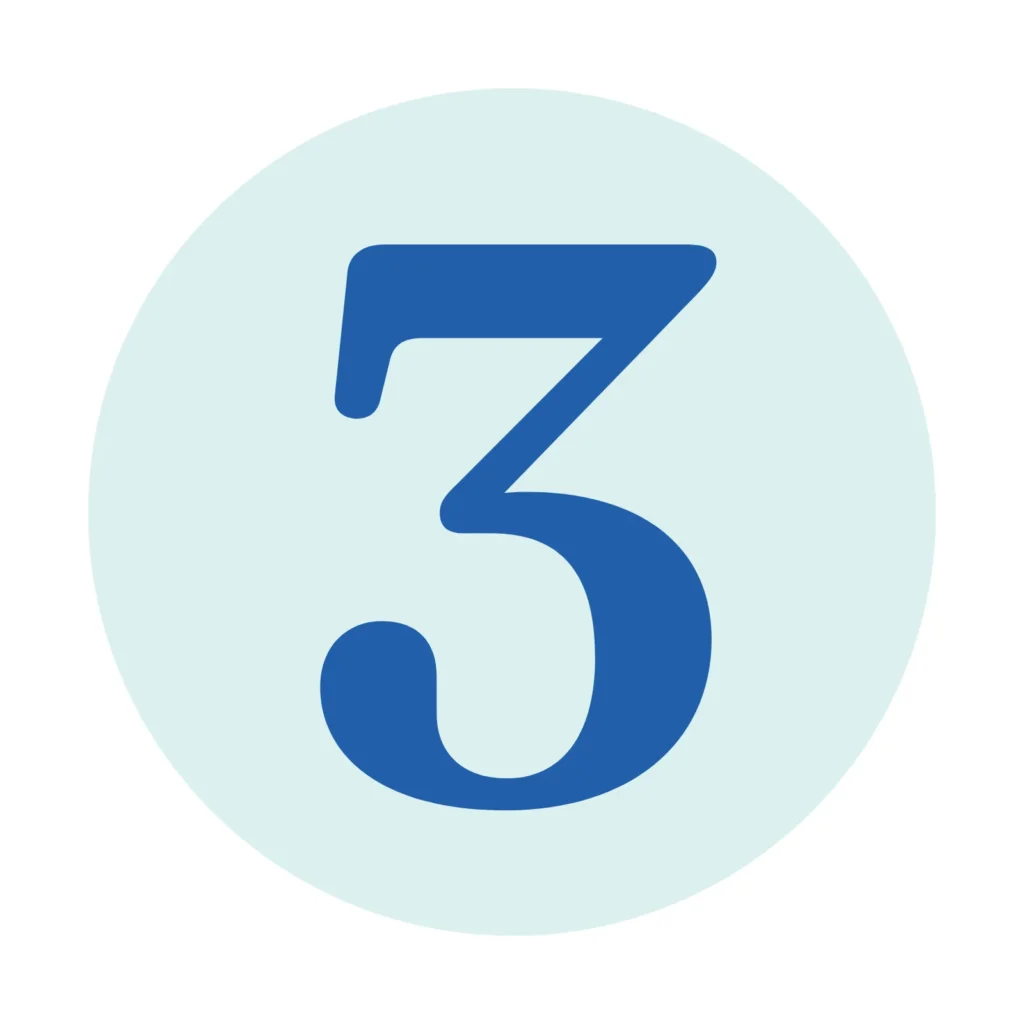 chiffre n°3 - étapes du head Spa à Thonon-les-bain